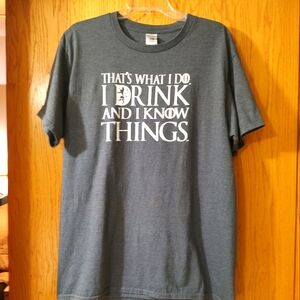 💥 3/$20 Funny Men's T-shirt 2XL! Drinking Shirt!